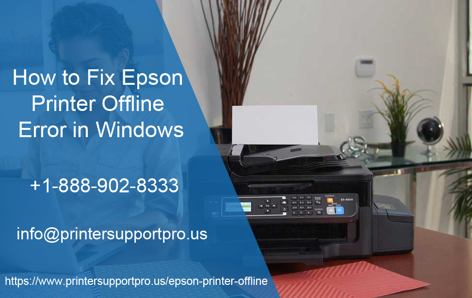 How to Fix Epson Printer Offline Error in Windows?