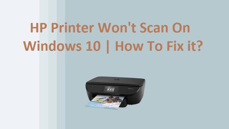 my scanner won t work my scanner won t work