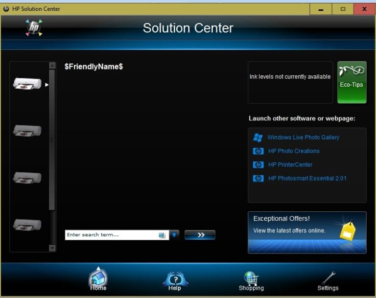 download hp solution center windows 10