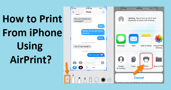 How to Print From iPhone Using AirPrint?