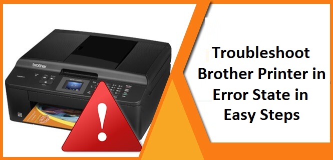 Troubleshoot Brother Printer in Error State in Easy Steps