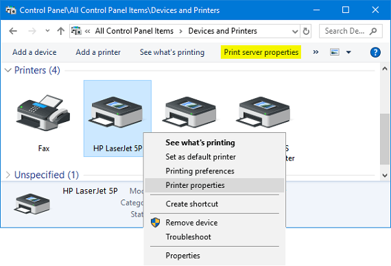 printer-properties