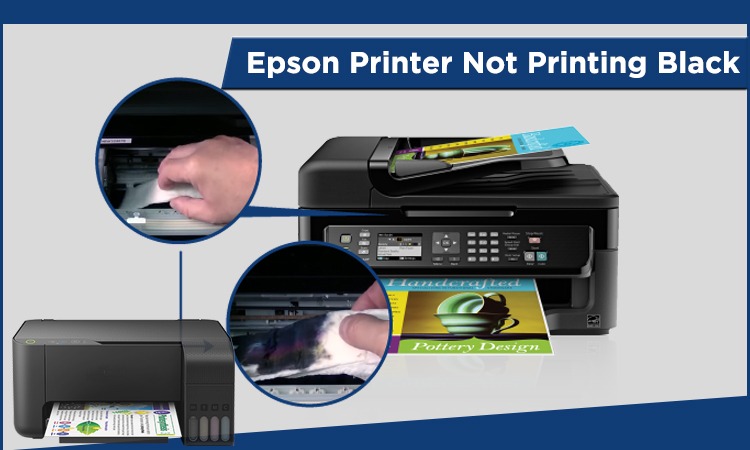 Fixes for Epson printer not printing black