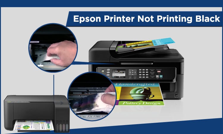 Is your Epson  printer  not  printing  black  Know what to do