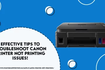 Canon printer not printing