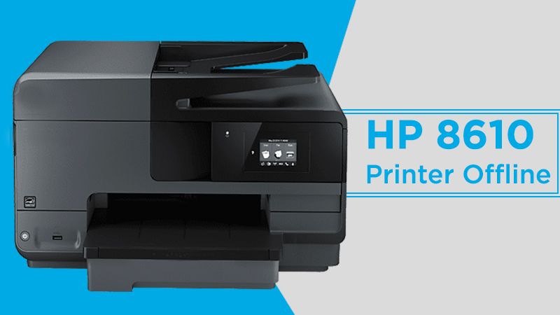 How to Switch HP 8610 Printer Offline to Online?